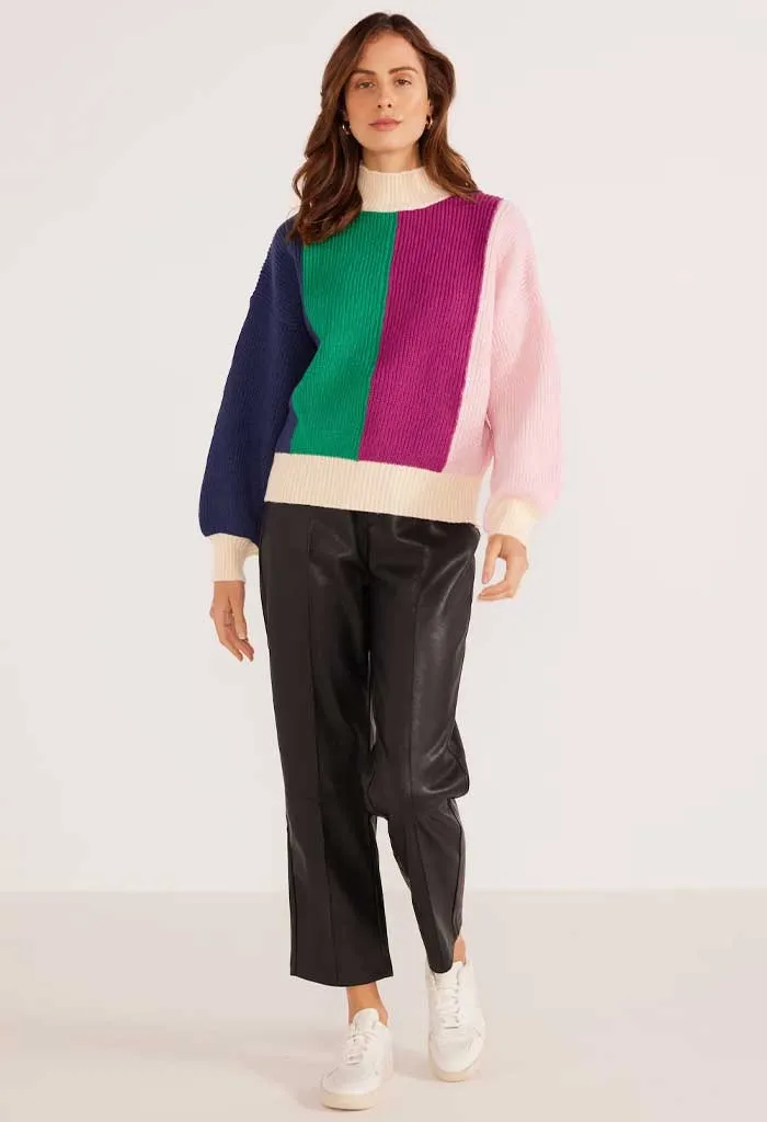 Kelsey Colorblock Knit Jumper