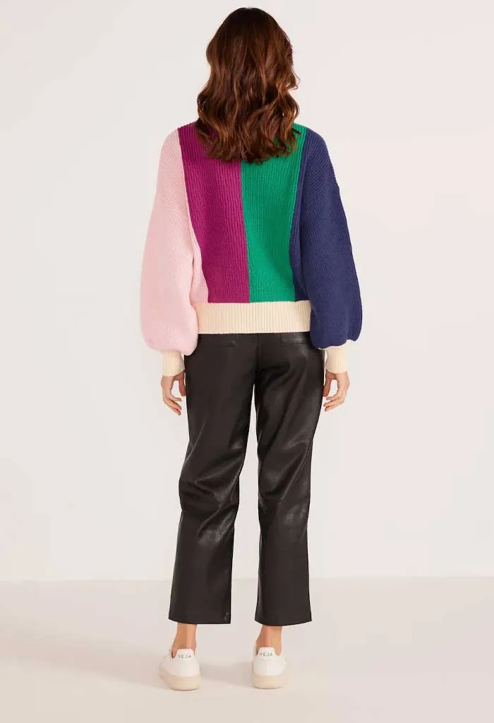 Kelsey Colorblock Knit Jumper
