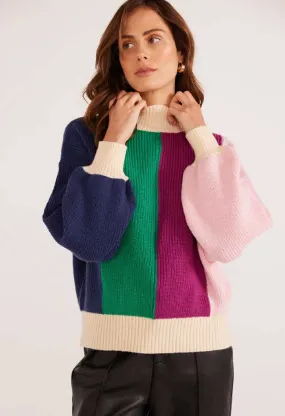 Kelsey Colorblock Knit Jumper