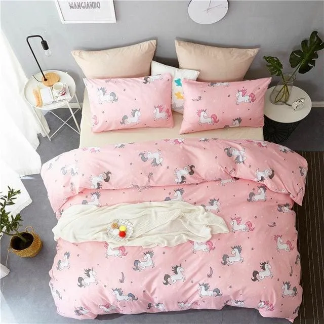 Linens Set Soft Comfortable Bedclothes
