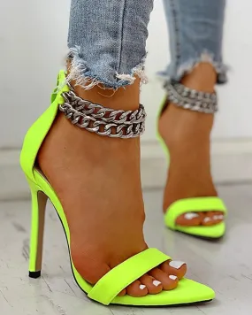 Melissa – Large Size High Heels Stiletto Sandals