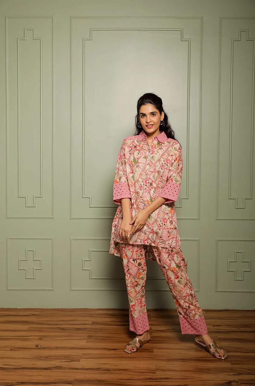 OH MY CO-ORD!! - Rosewood Printed Co-ord Set