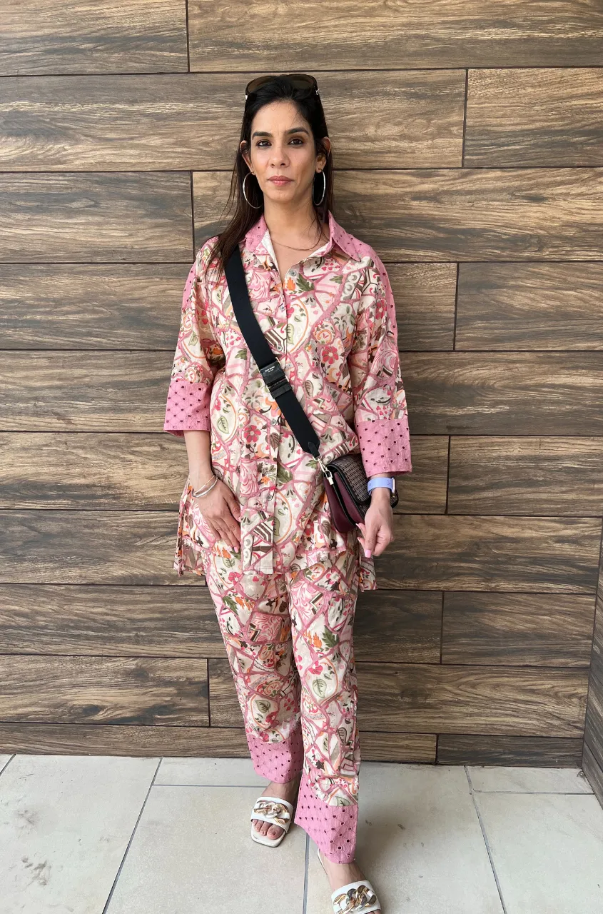 OH MY CO-ORD!! - Rosewood Printed Co-ord Set