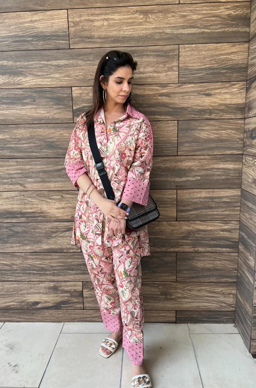 OH MY CO-ORD!! - Rosewood Printed Co-ord Set