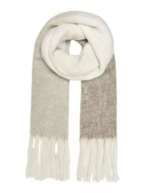 Onlbonnie Life Long Fringed Scarf C - Licht Bruin