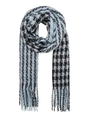 Onlcarolina Life Soft Check Scarf C - Blauw Dessin