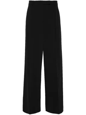 pleat-detail trousers