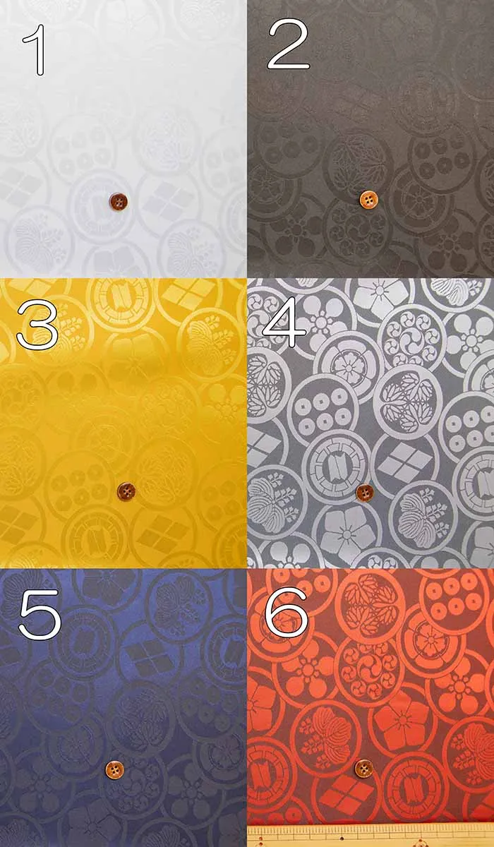 Polyester family crest Jacquard