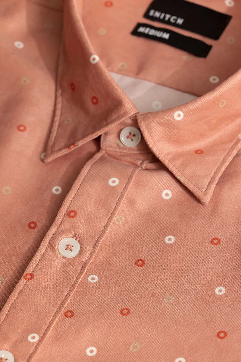 Punto Cord Weave Pink Shirt