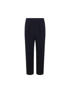 Ribbed Wool Trousers