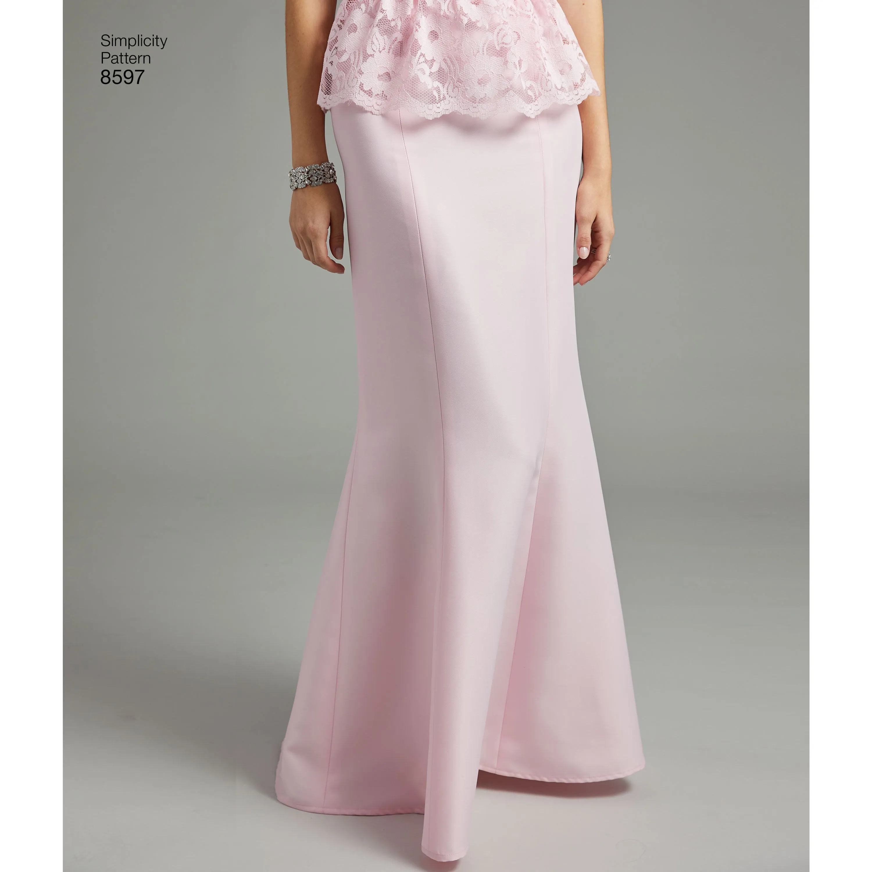 Simplicity Pattern 8597 womens special occasion skirts