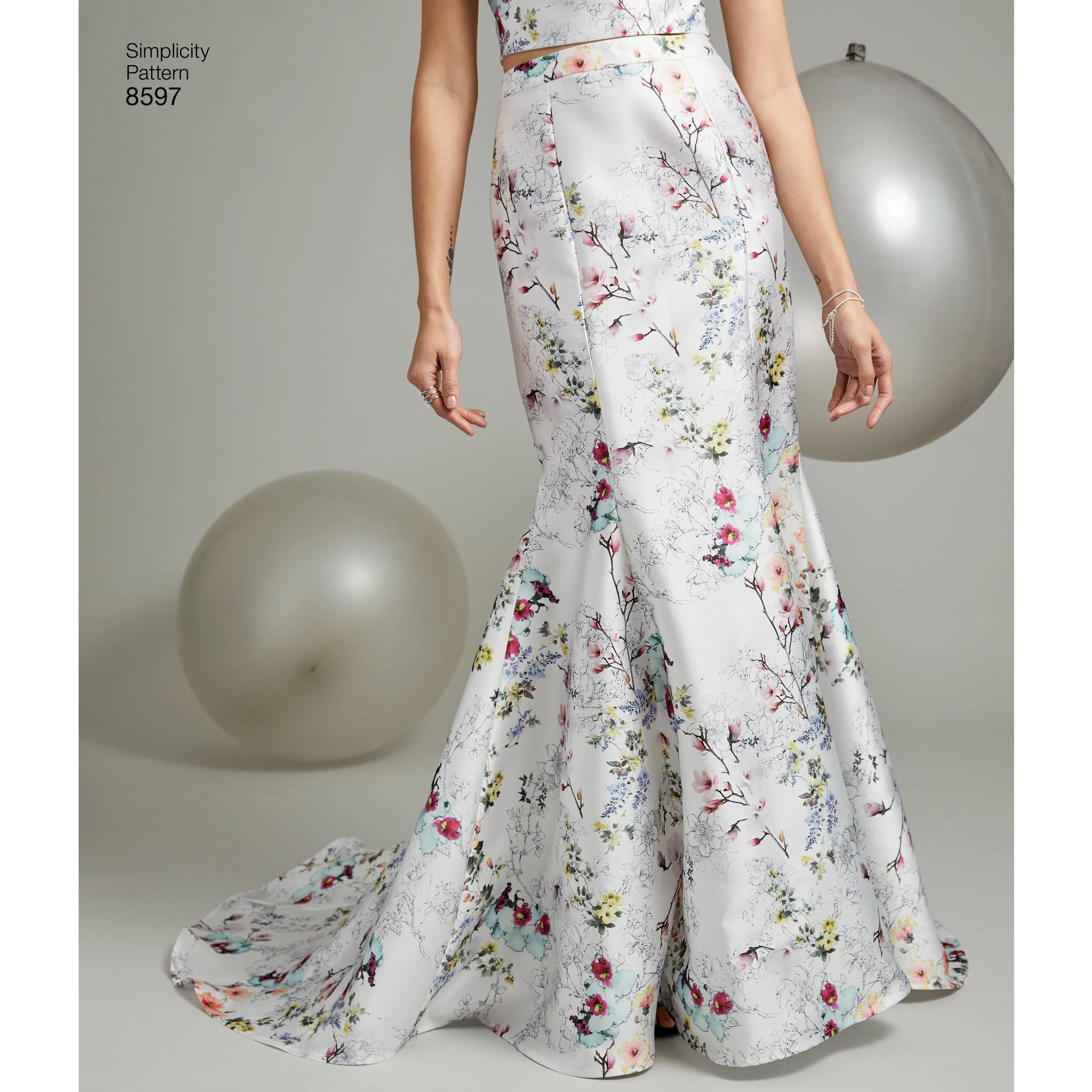 Simplicity Pattern 8597 womens special occasion skirts