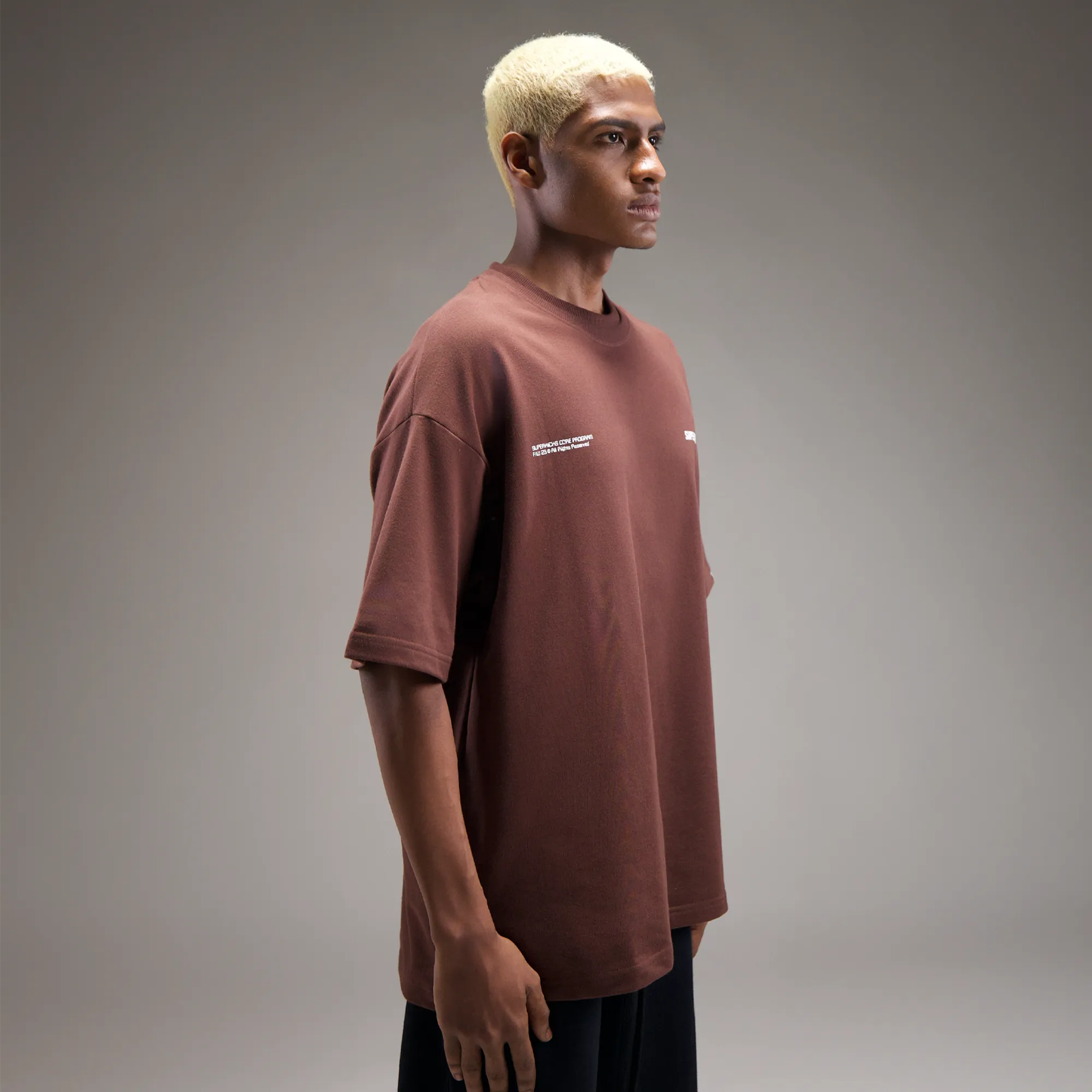 Superkicks | CORE 3.0 UNISEX T-SHIRT { BROWN