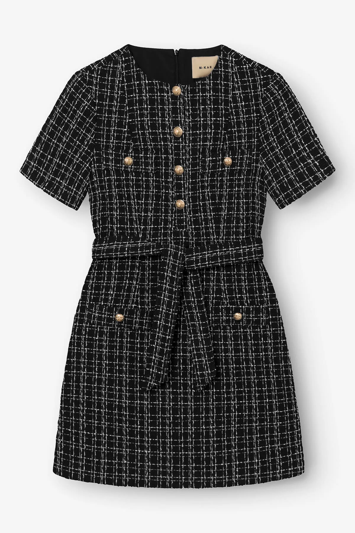 Taylor Boucle Dress - Black