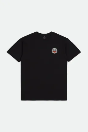 Terminal S/S Standard Tee - Worn Wash Black