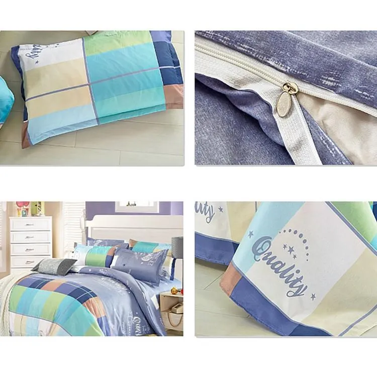Ternet Quilt Cover Bedsheet Set
