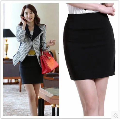 Uniform Hip Flattering Skirt Formal Skirt
