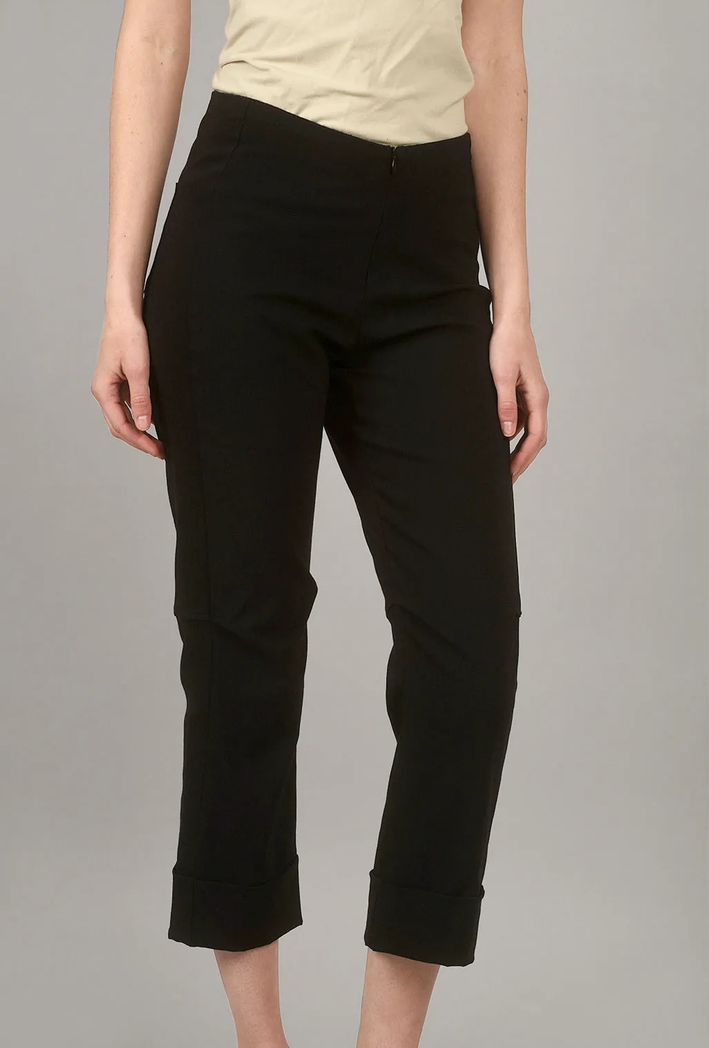 Verona Crop Pant, Black