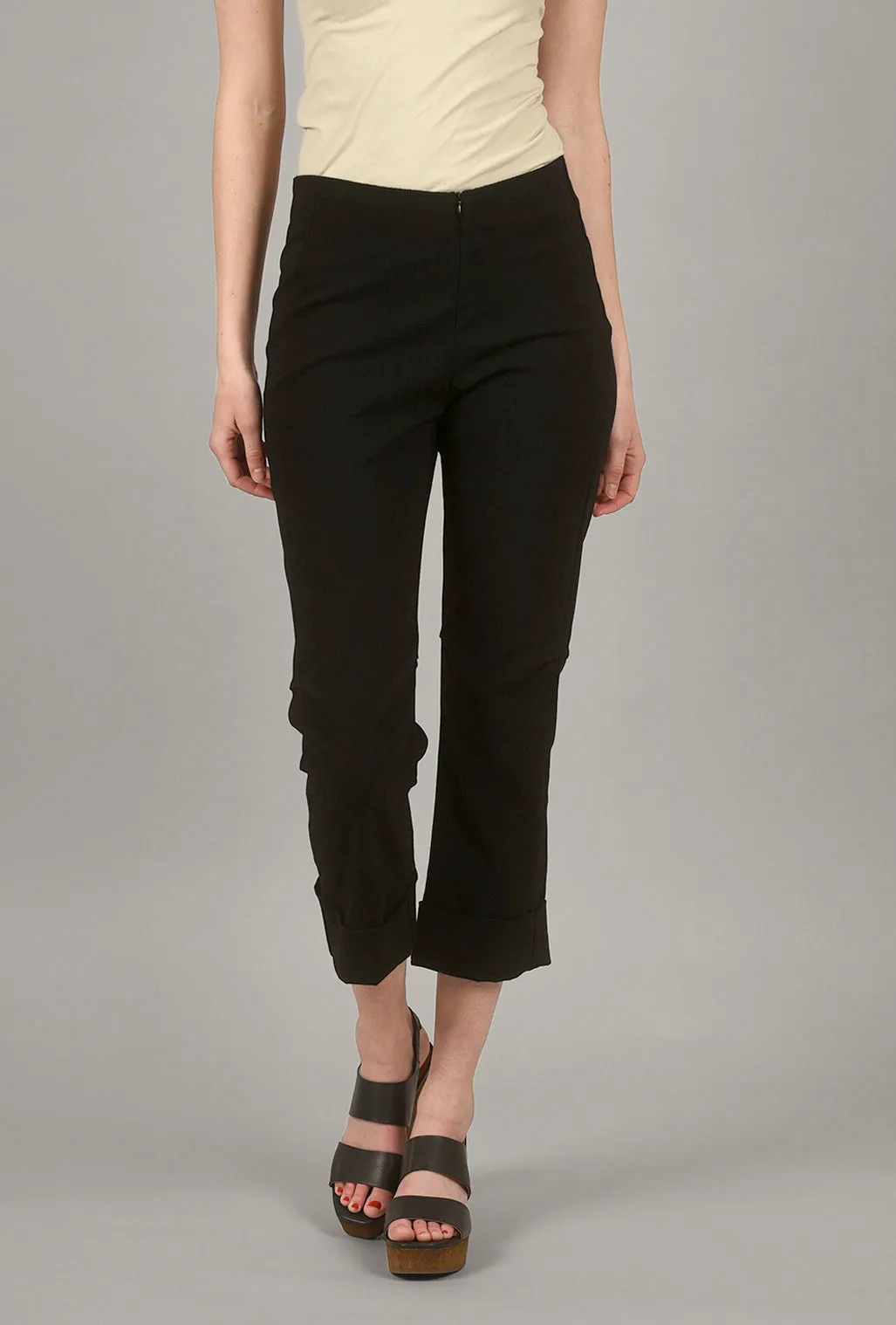 Verona Crop Pant, Black