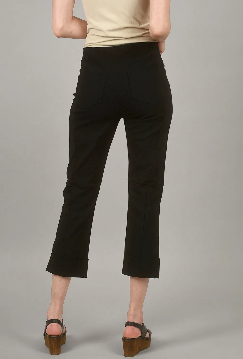 Verona Crop Pant, Black